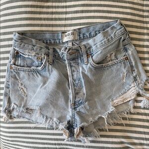Agolde Parker Denim Shorts
